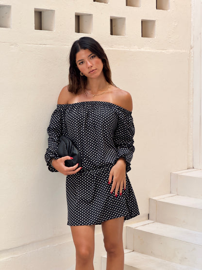 Jolie Polka Dress