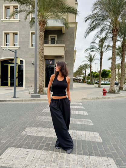 Black Linen Pants