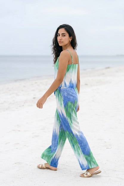 Tie Dye Set - Blue/Green