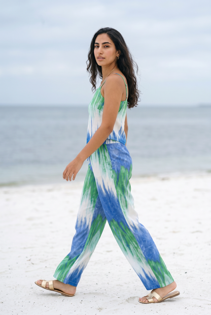 Tie Dye Set - Blue/Green