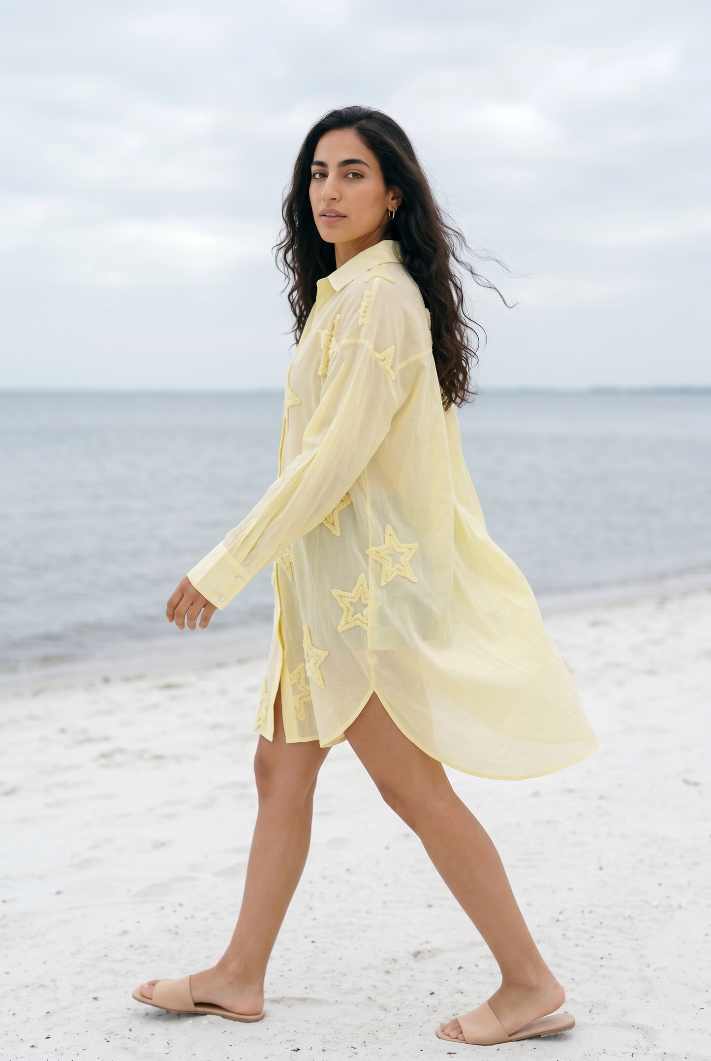 Nova Star – Shirt Dress – Yellow