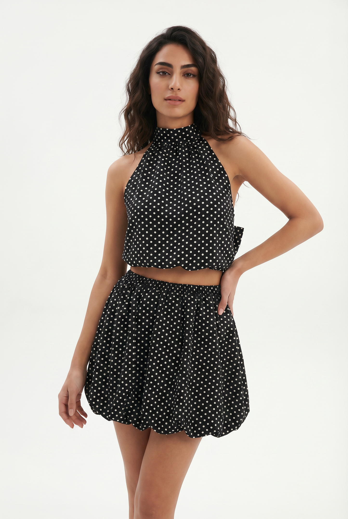 Lola Polka-Dot Two-Piece Set