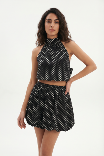 Lola Polka-Dot Two-Piece Set
