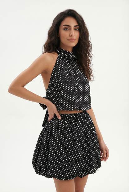 Lola Polka-Dot Two-Piece Set